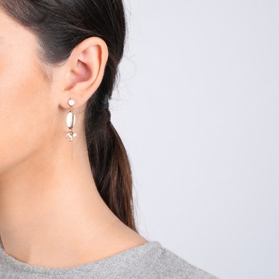 FRANCK HERVAL Boucles d'oreilles Les Inséparables.