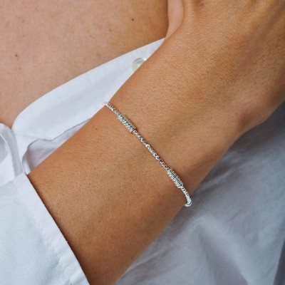 DORIANE Bijoux Bracelet Elastique Boules.