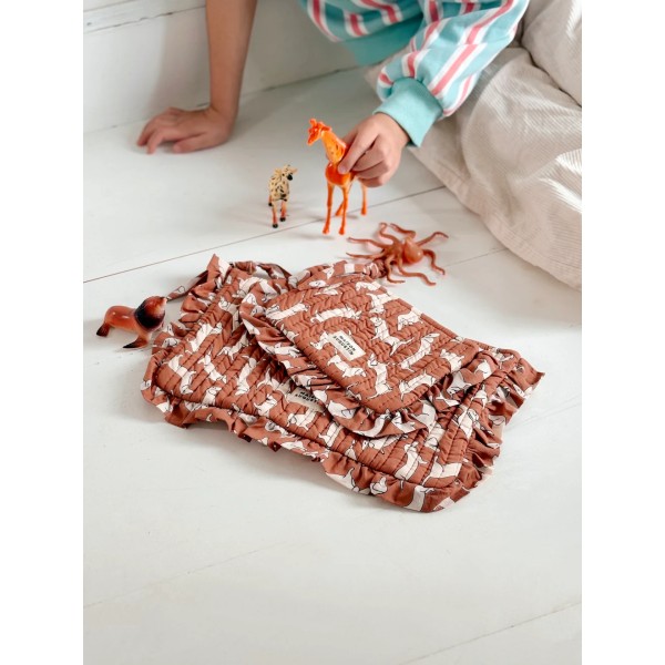 MAISON AUGUSTIN - Pochette Teckel - Brown