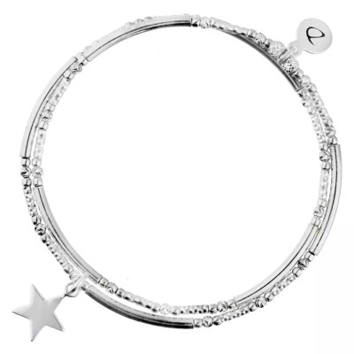 DORIANE Bijoux Bracelet Elastique Etoile.