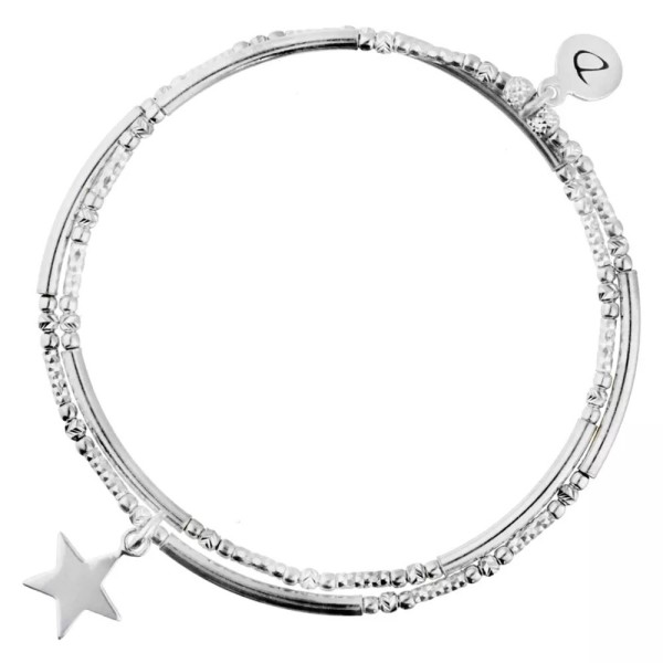 DORIANE Bijoux Bracelet Elastique Etoile.