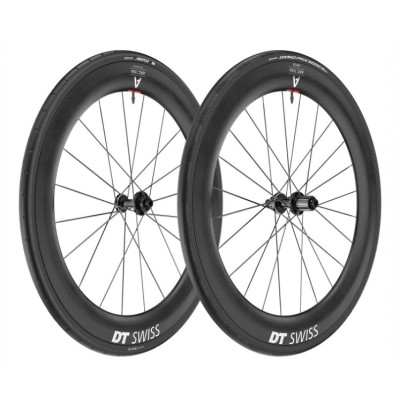 ROUES DT SWISS ARC1100 DICUT CARBONE (PAIRE)