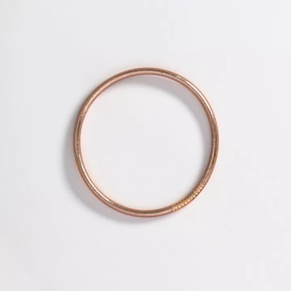 MAISON IZEL Bracelet Jonc Bouddhiste Fin Champagne.
