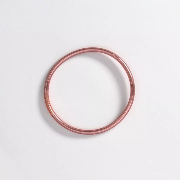 MAISON IZEL Bracelet Jonc Bouddhiste Fin Pink.