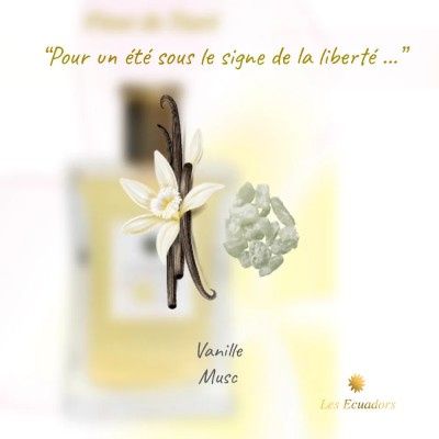 LES ECUADORS Eau de toilette 100ml Fleur de Tiaré. LES ECUADORS Eau de toilette 100ml Fleur de Tiaré.