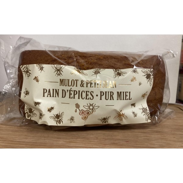 Pain d'épices Pur Miel Mulot et Petit Jean - 230g