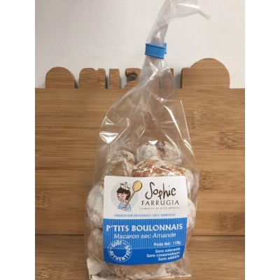 P'tits Boulonnais - Macaron Amandes - 110g - Sophie Farrugia P'tits Boulonnais - Macaron Amandes - 110g - Sophie Farrugia