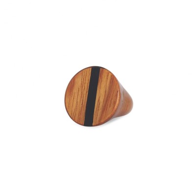 NATURE bijoux Bague ronde Cannelle.