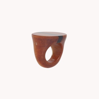 NATURE bijoux Bague ronde Cannelle.