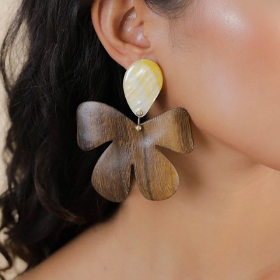 NATURE bijoux Boucles d'oreilles Poussoirs Fioria.