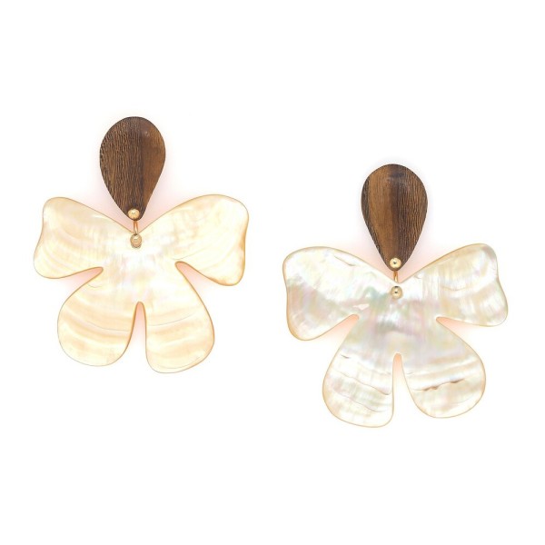 NATURE bijoux Boucles d'oreilles Poussoirs Fioria.