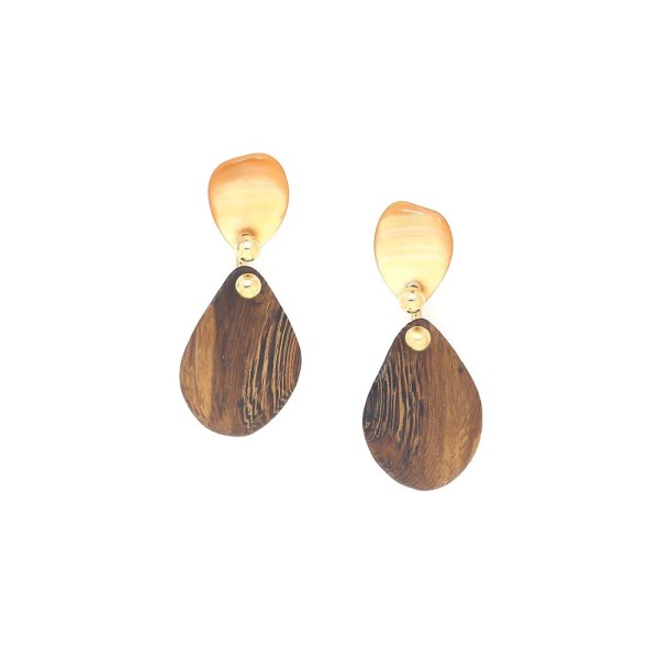 NATURE bijoux Boucles d'oreilles Poussoirs Fioria.