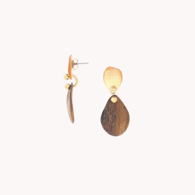 NATURE bijoux Boucles d'oreilles Poussoirs Fioria.