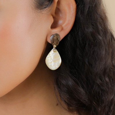 NATURE bijoux Boucles d'oreilles Poussoirs Fioria.