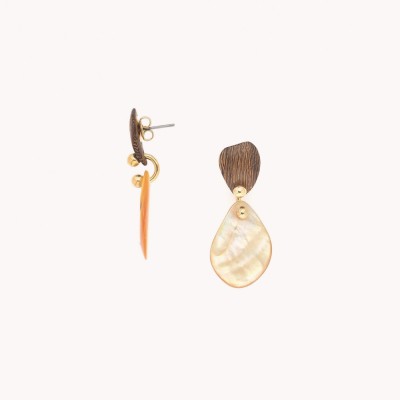 NATURE bijoux Boucles d'oreilles Poussoirs Fioria.