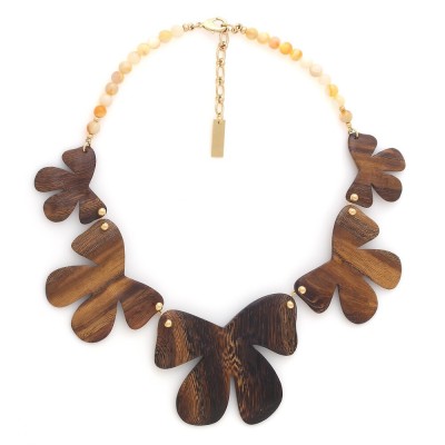 NATURE bijoux Collier Plastron Fioria.