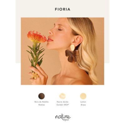 NATURE bijoux Bague Ajustable Fioria.