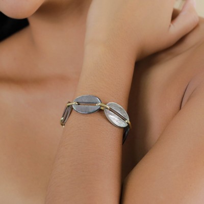 NATURE bijoux Bracelet Ajustable Fluorine.