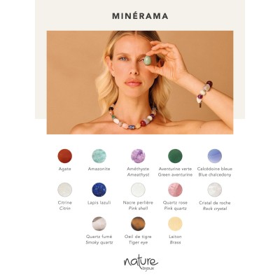 NATURE bijoux Bracelet Extensible Minerama.