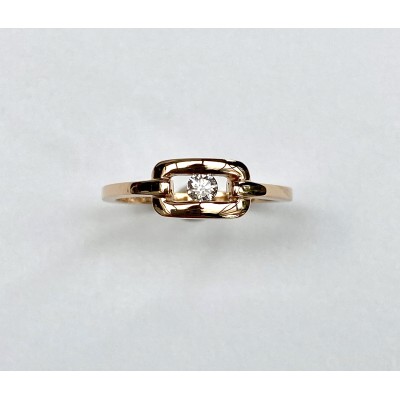 SOLITAIRE OR ROSE RECANGLE