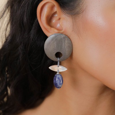 NATURE bijoux Boucles d’oreilles Clips Skala.