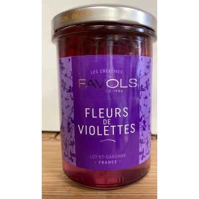 Confit de fleurs de Violette  Favols - 260g