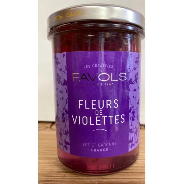 Confit de fleurs de Violette Favols - 260g