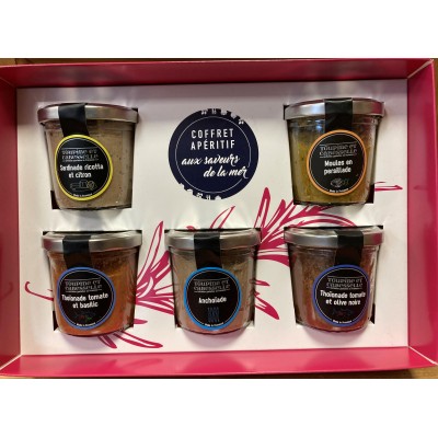 Coffret Apéritif aux Saveurs de la Mer - Toupine et Cabeselle