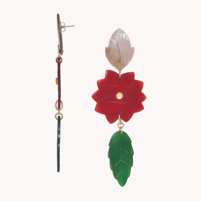 NATURE bijoux Boucles d'oreilles Son Jardin.