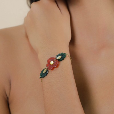NATURE bijoux Bracelet Ajustable Son Jardin.