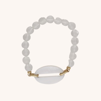 NATURE bijoux Bracelet Extensible Ellipse.