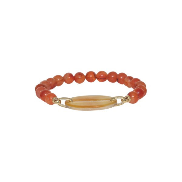 NATURE bijoux Bracelet Extensible Ellipse.
