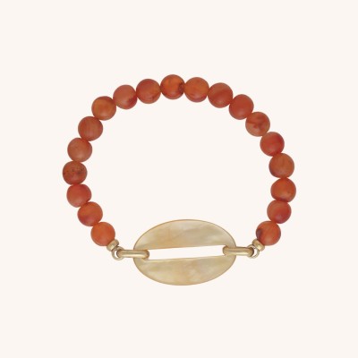 NATURE bijoux Bracelet Extensible Ellipse.