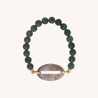 NATURE bijoux Bracelet Extensible Ellipse.