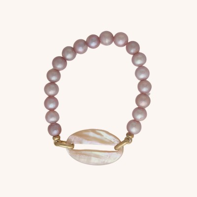 NATURE bijoux Bracelet Extensible Ellipse.