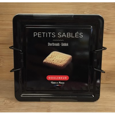 Boite Fer de 30 petits sablés  - 180g - Goulibeur