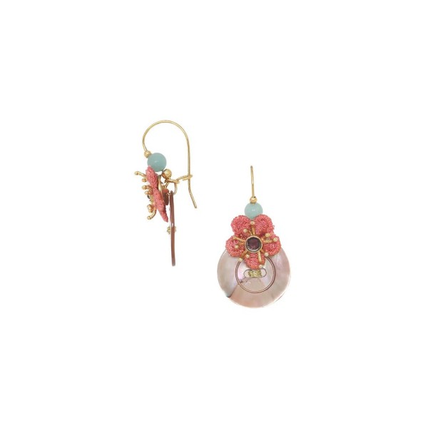 FRANCK HERVAL Boucles d’oreilles Crochet Bridget.