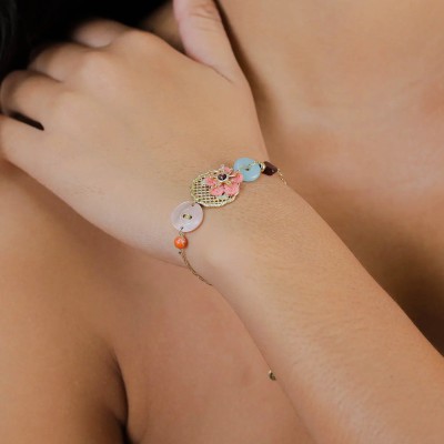 FRANCK HERVAL Bracelet Ajustable Bridget.