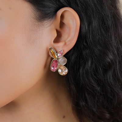 FRANCK HERVAL Boucles d’oreilles Poussoir Emy.