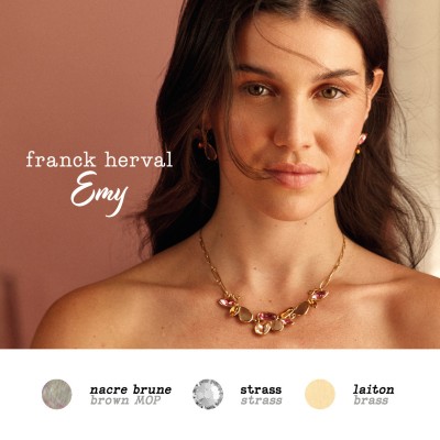 FRANCK HERVAL Bague Ajustable Emy.