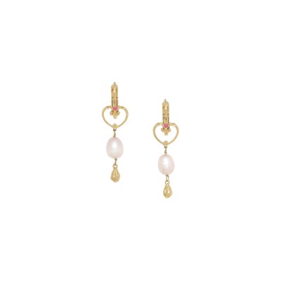 FRANCK HERVAL Boucles d’oreilles Dormeuses Jeanne.