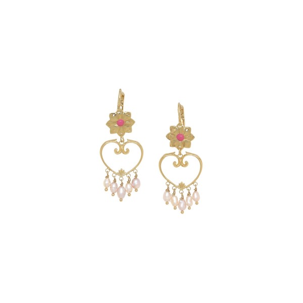 FRANCK HERVAL Boucles d’oreilles Dormeuses Jeanne.