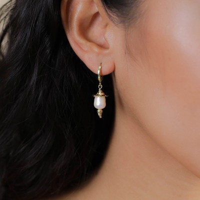 FRANCK HERVAL Boucles d’oreilles Créoles Jeanne.