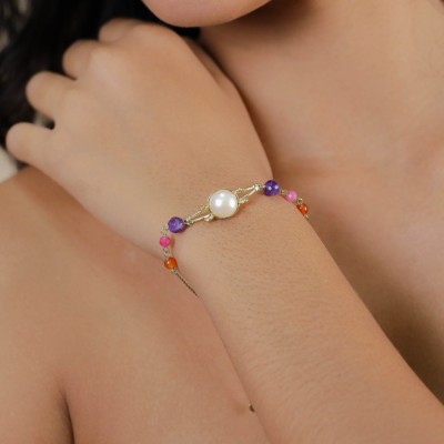 FRANCK HERVAL Bracelet Ajustable Jeanne.