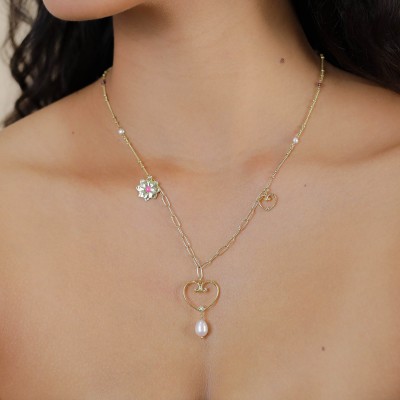 FRANCK HERVAL Collier Jeanne.