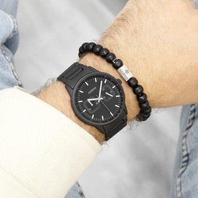 OOZOO Montre Homme Acier.