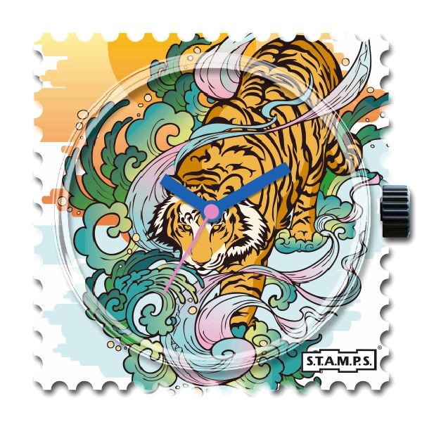 Cadran de montre STAMPS Sumatra Tiger.