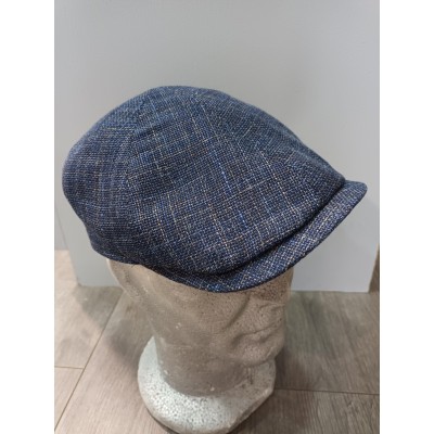 Casquette plate 6 côtés Bleu marine CITY SPORT