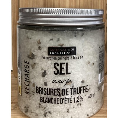 Recharge de Sel à la truffe  Savor et Sens 650g