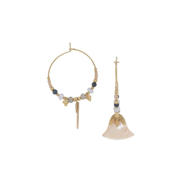 FRANCK HERVAL Boucles d’oreilles Créoles Palma.